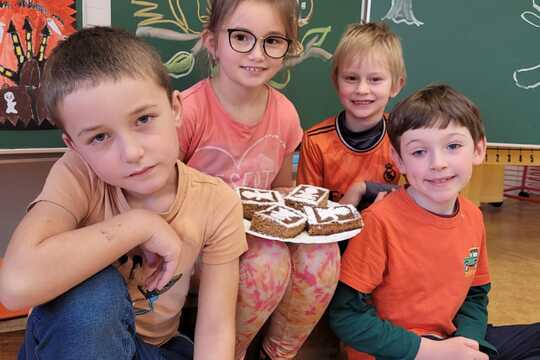 Halloweenské vaření a pečení v 1. a 2. ročníku 1