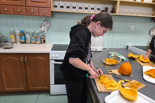 Příprava dýňového kompotu  1