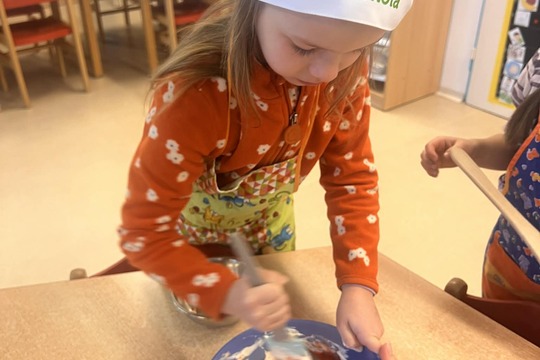 Příprava pomazánky s paní kuchařkou 1