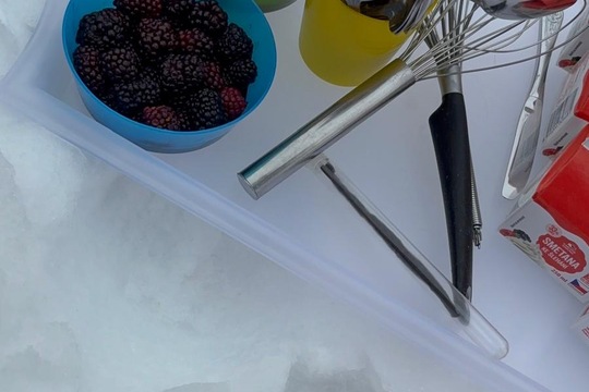 Sníh+ mráz + my = zmrzlina  1