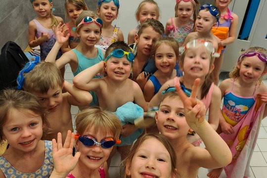 1. lekce plavání  1