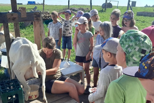 Návštěva na komunitní farmě 1