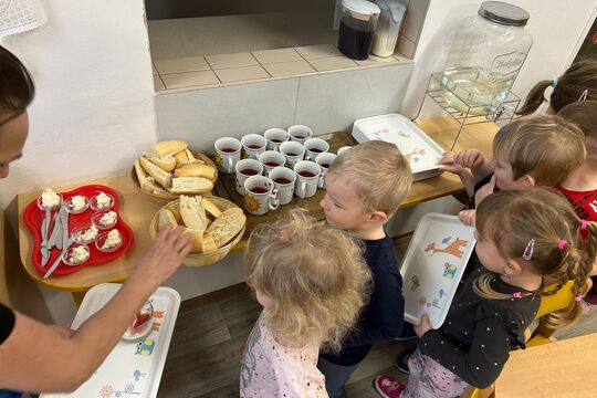 MŠ Sluníčko Krupka a snídaňové rozhodnutí 1