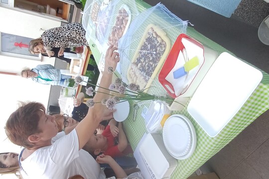 Náš první farmářský trh 1