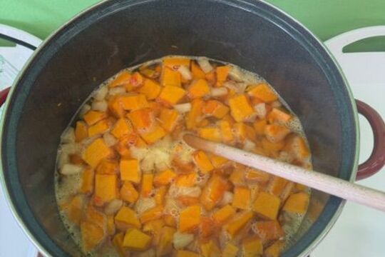 Vaříme kompot z Dýně - Sovičky 1