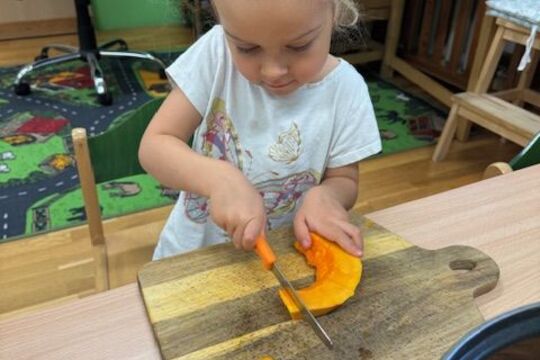 Vaříme kompot z Dýně - Sovičky 1