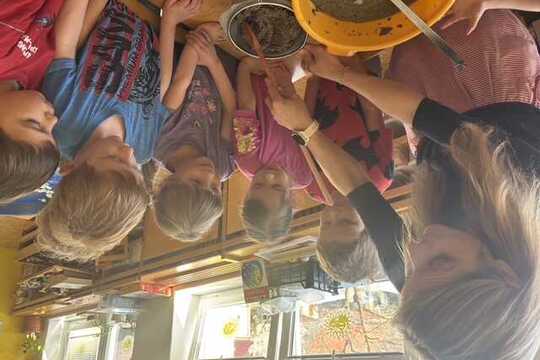 Výroba seeds bombs - Sluníčka 1