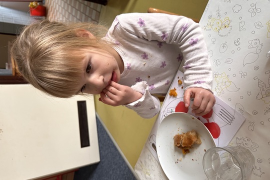 Podzimní dezert- jablko-dýňový štrúdl 1