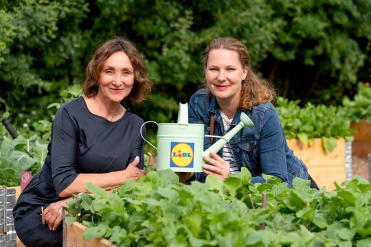 Díky podpoře společnosti Lidl se v Praze – Stodůlkách otevírá nová jedlá školní zahrada 1