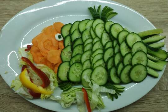 Zeleninové a ovocné mísy 1