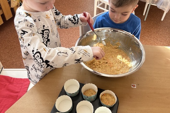 Mrkvovo-jablečné muffiny 1