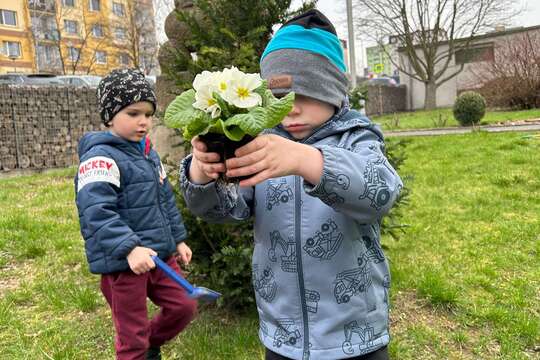 Berušky z MŠ Kollárova - Zahradníkem na jeden den 1