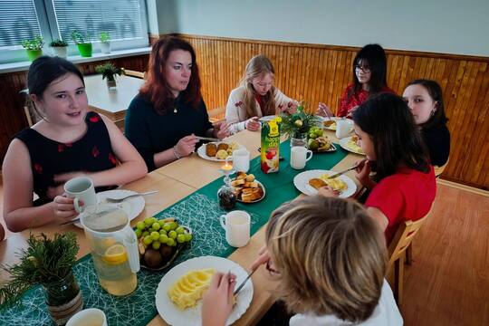 Sváteční vánoční tabule 1