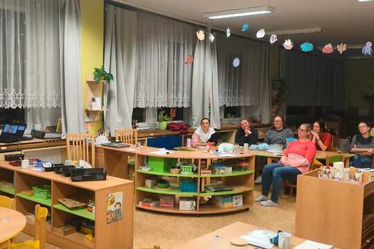 Navštívila nás Zdeňka Trummová 1