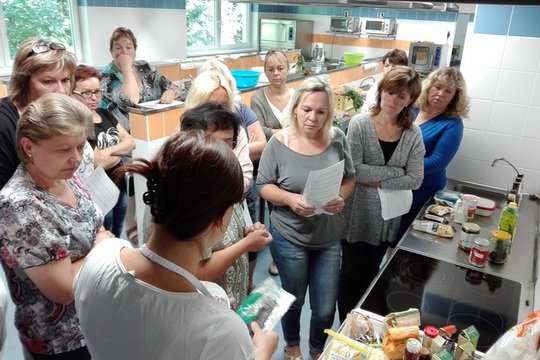 Kuchařky základních a mateřských škol na Náchodsku připravovaly zdravé pokrmy 1