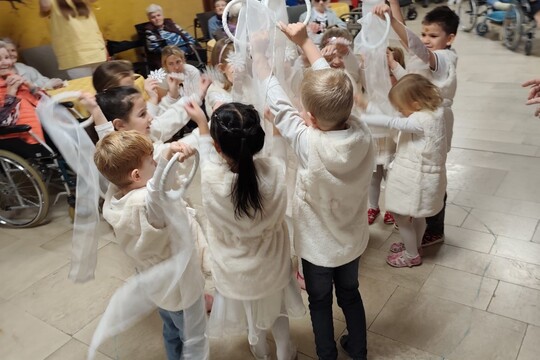 Vystoupení v Domově pro seniory 1