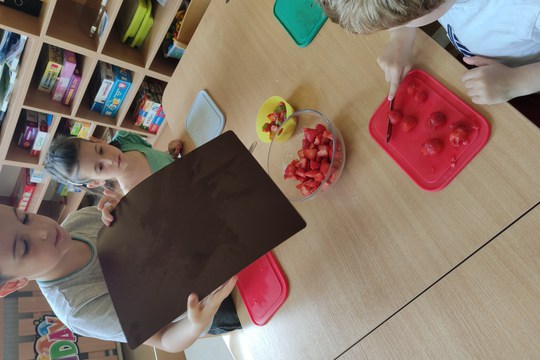 Chefs in Training - Mini Cheesecake bites 1