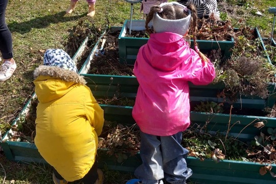 Budování zahrady Budování zahrady 1