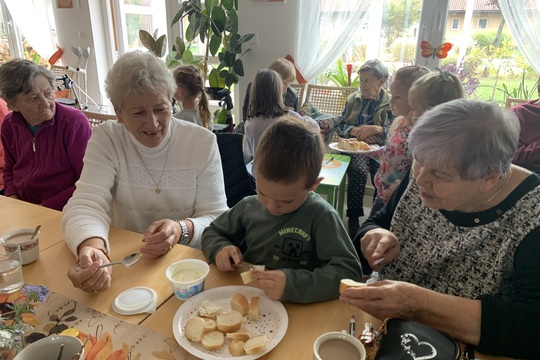 Zdravé jídlo spojuje generace 1