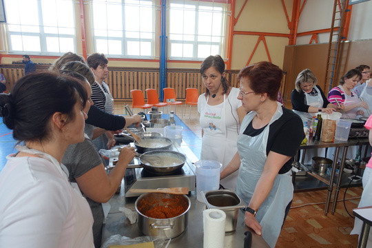 Praktický seminář pro kuchařky se konal v Ústí nad Orlicí díky donátorům Burzy filantropie a dalším sponzorům! 1