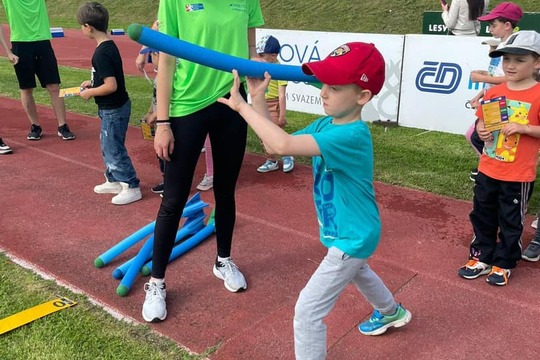Atletické dopoledne ve velkém stylu 1