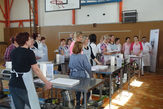 Praktický seminář pro kuchařky se konal v Ústí nad Orlicí díky donátorům Burzy filantropie a dalším sponzorům! 1