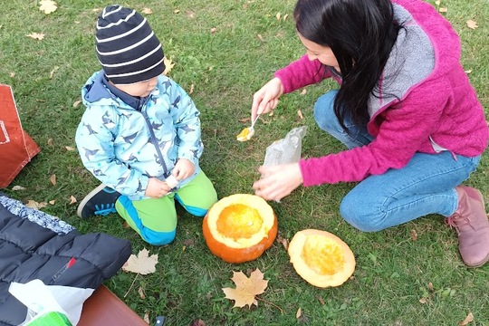 Den školní jídelny aneb Dýňohrátky ve Věkoších 2 1