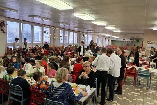 Slavnostní vánoční oběd 1