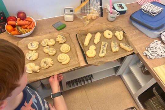 Rodiče dětí představují své povolání - pekař/pekařka 1