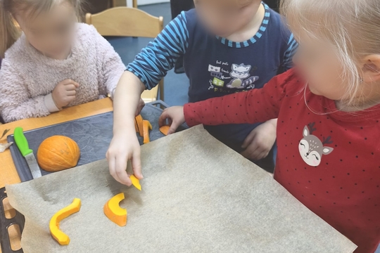 Pomazánka z pečené dýně a mrkve Pomazánka z pečené dýně a mrkve 1