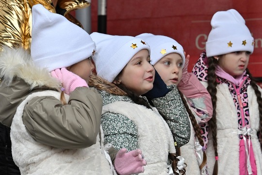 Vánoční vystoupení na Ústecké Vánoce 1