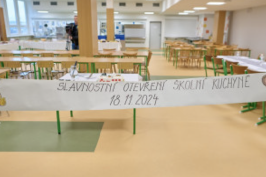 Slavnostní předání kuchyně! 1