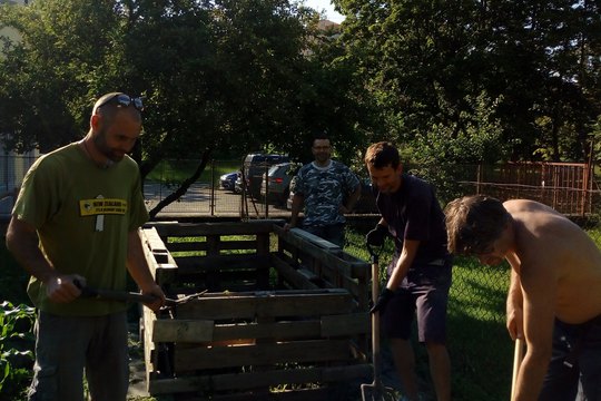 Rodinné setkání na školním pozemku ZŠ Oskol Kroměříž 1