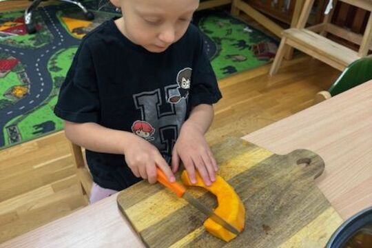 Vaříme kompot z Dýně - Sovičky 1