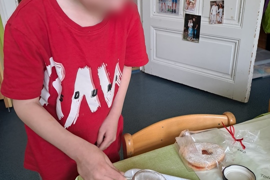 Velikonoční vajíčka z lineckého těsta (veganský recept) 1