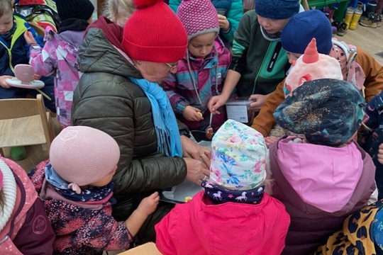 Svatý Martin v lesní školce 1