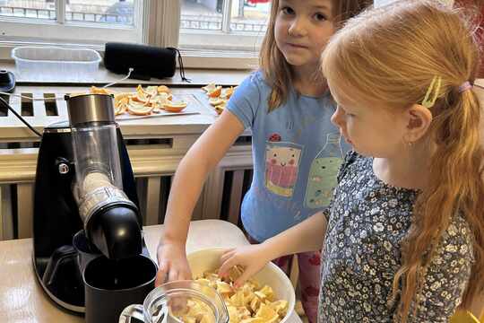 Výroba pomerančového džusu Výroba pomerančového džusu 1