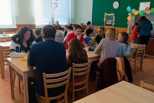 Společná snídaně v ZŠ 1