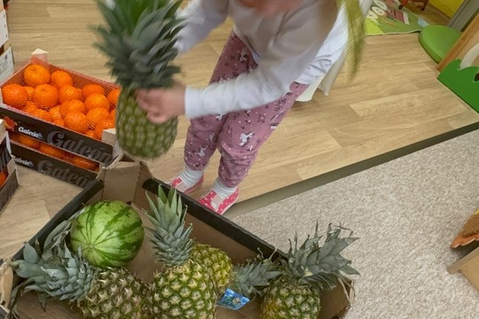 Mikuláš u nás ve školce  1