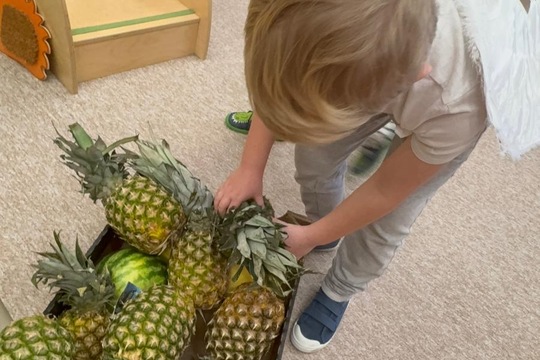 Mikuláš u nás ve školce  1