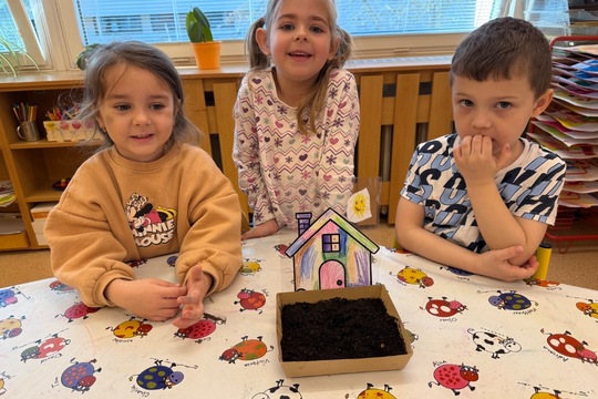 Zahradničení v třídě broučci 1