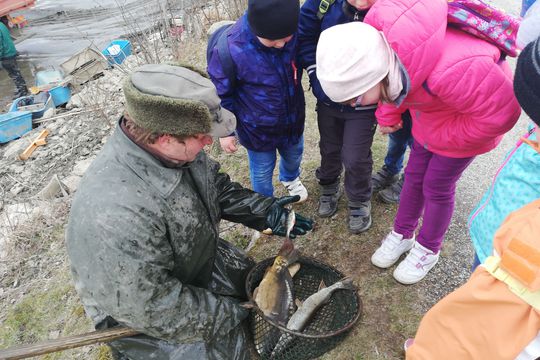 Už víme, odkud jsou sladkovodní ryby- MŠ Ořechov 1