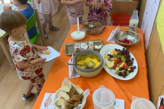 Rautová svačinka ve školce Rautová svačinka ve školce 1