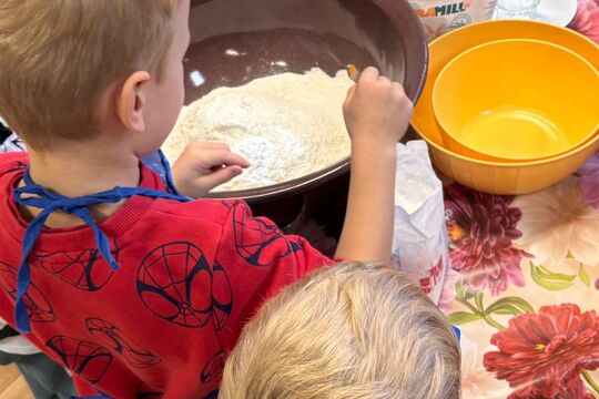 Oslava svátku sv.Martina u nás v Srdíčku  1