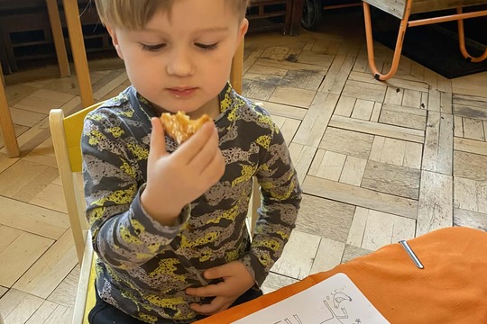 Tvarohové koblížky z trouby 1