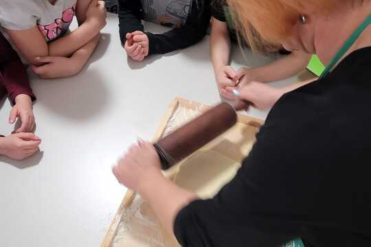 Svatomartinské rohlíčky v 1. a 2. ročníku 1