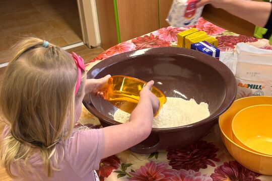 Oslava svátku sv.Martina u nás v Srdíčku  1