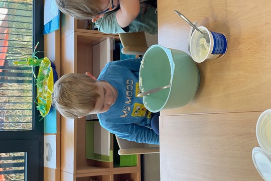 Pomazánky z rukou dětí 1