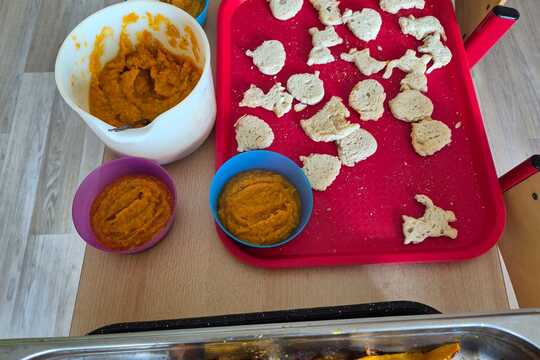 Halloweenské vaření a pečení v 1. a 2. ročníku 1