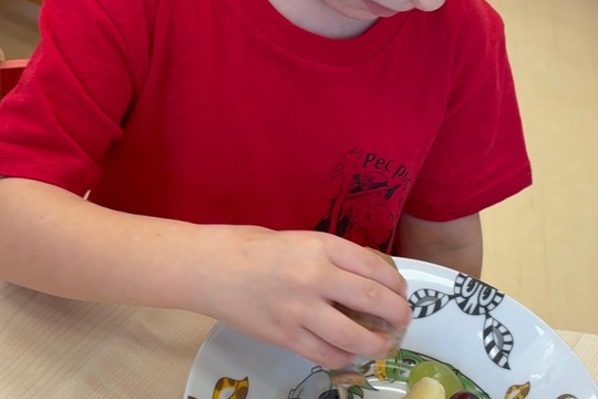 I jednoduché jídlo může učit  1